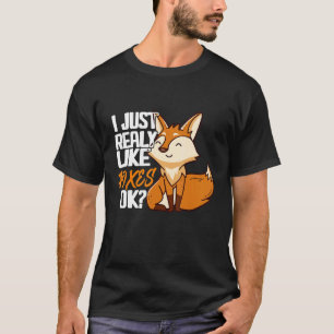 Ich mag Füchse wie Niedliche Füchse T-Shirt