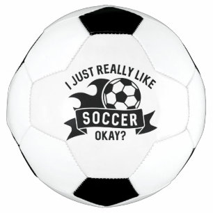 Ich mag Fußball wirklich gut.