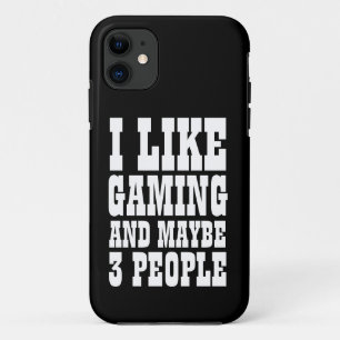 ICH MAG GAMING UND VIELLEICHT 3 PERSONEN Case-Mate iPhone HÜLLE