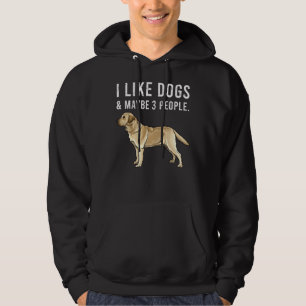 Ich mag gelbe Hunde im Retriever und vielleicht 3 Hoodie