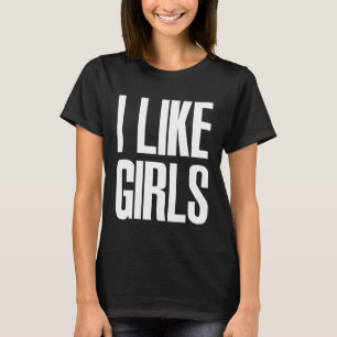 Ich Mag Girl LGBT Gay Pride Lesbian Bisexual MP T-Shirt