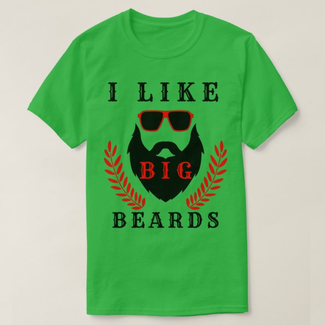Ich mag große Bärchen T-Shirt (Design vorne)