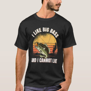 Ich mag große Bässe und ich kann nicht lügen Angel T-Shirt