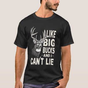 Ich mag große Böcke und ich kann nicht lügen Witz T-Shirt