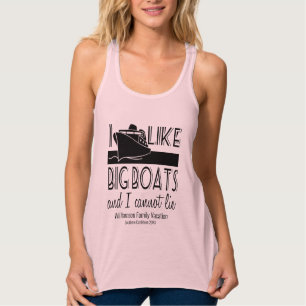 Ich mag große Boote und ich kann keine lustige Kr Tank Top