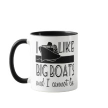 Ich mag große Boote und ich kann keine lustige Kre