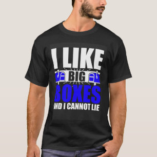 Ich mag große Boxen Postamt Mailman Postmen T-Shirt
