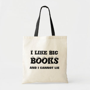 ICH MAG GROSSE BÜCHER BAG TRAGETASCHE