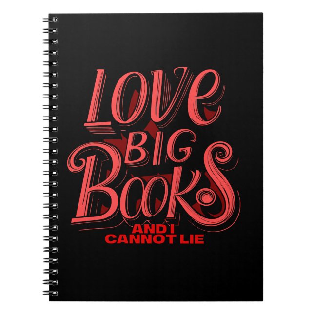 Ich mag große Bücher Kalligrafie (Vorderseite)