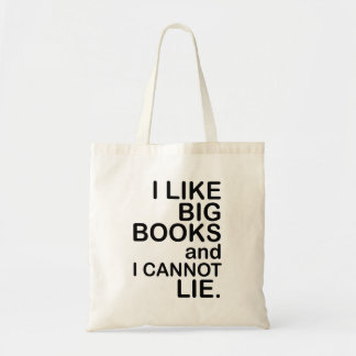 Ich mag große Bücher. Tasche