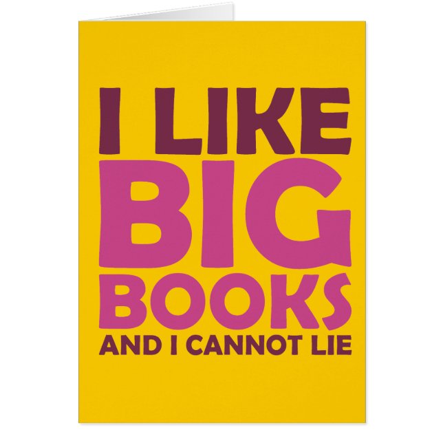 Ich mag große Bücher und ich kann nicht liegen (Vorne)