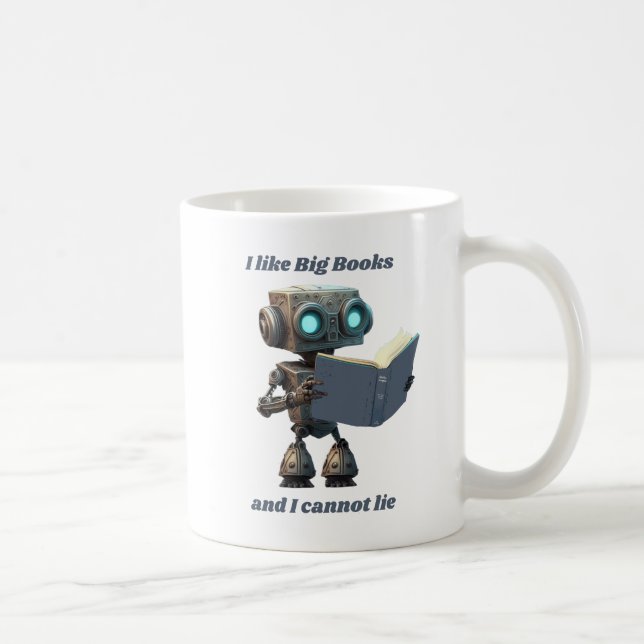 Ich mag große Bücher und ich kann nicht lügen, OM, Kaffeetasse (Rechts)