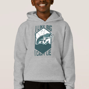 Ich mag große Fische und ich kann nicht lügen Hech Hoodie