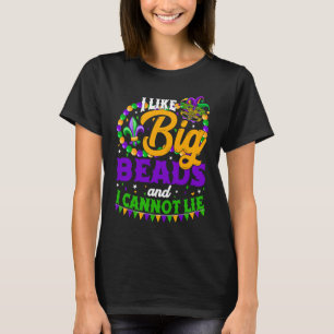Ich mag große Perlen und ich kann Festival Mardi n T-Shirt