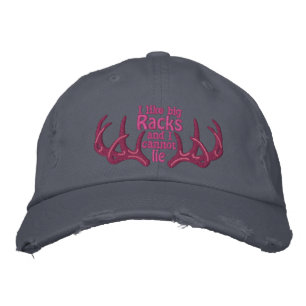 Ich mag große Racks, ich kann nicht lügen Bestickte Kappe