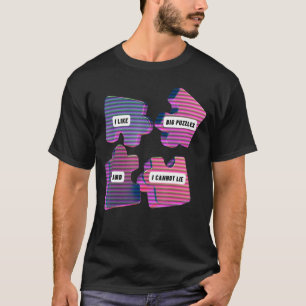 Ich mag große Rätsel, und ich kann den Retro-80er T-Shirt
