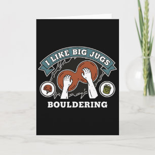 Ich mag großes Klettern Bouldering Felsenklettern Karte