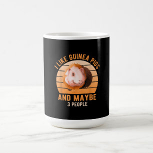 Ich mag Guinea Schweine Wheek Cavy Lover Guinea Ma Kaffeetasse
