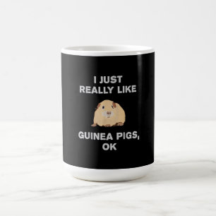 Ich mag Guinea Schweine wirklich gerne Guinea Schw Kaffeetasse