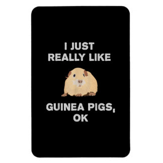 Ich mag Guinea Schweine wirklich gerne Guinea Schw Magnet