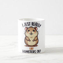 Ich mag Hamster wirklich