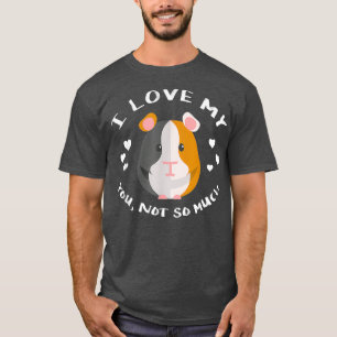 Ich mag Hamsters Funny Hamster-Geschenke wirklich. T-Shirt