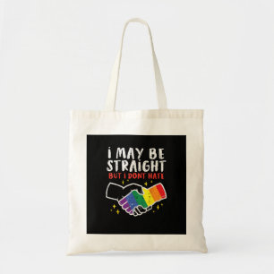 Ich mag hetero sein, aber ich hasse die Regenbogen Tragetasche