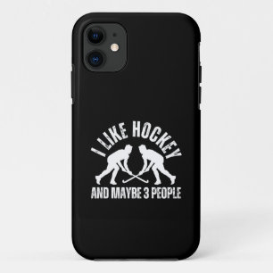 ICH MAG HOCKEY UND VIELLEICHT 3 PERSONEN Case-Mate iPhone HÜLLE