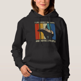 Ich mag Honig Badgers und vielleicht 3 Leute Honey Hoodie