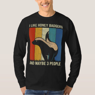 Ich mag Honig Badgers und vielleicht 3 Leute Honey T-Shirt