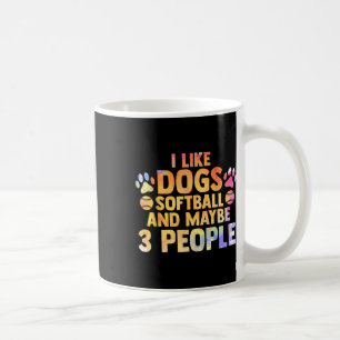 Ich mag Hunde Softll und vielleicht 3 Personen Aqu Kaffeetasse