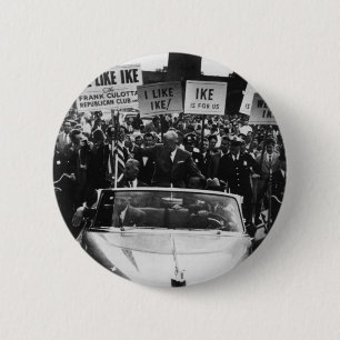 Ich mag Ike Dwight D. Eisenhower Kampagne Button