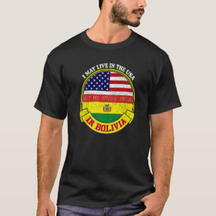 Ich mag in den USA leben, aber meine Geschichte be T-Shirt
