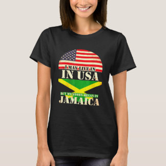 Ich mag in den USA leben, aber meine Geschichte be T-Shirt