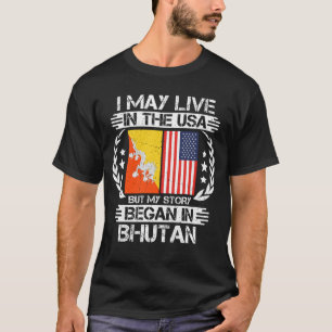 Ich mag in den USA leben, aber meine Geschichte be T-Shirt