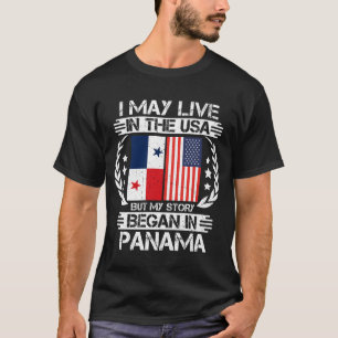Ich mag in den USA leben, aber meine Geschichte be T-Shirt