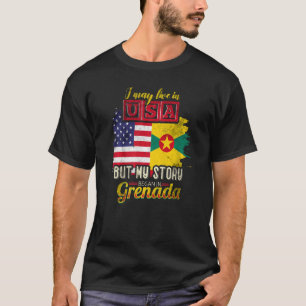 Ich mag in den USA leben, aber meine Geschichte be T-Shirt