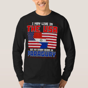 Ich mag in den USA leben, aber meine Geschichte be T-Shirt