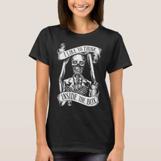 Ich mag innerhalb des Kastens denken T-Shirt