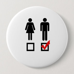 Ich mag Jungen Button