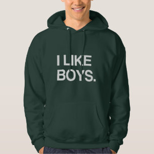 ICH MAG JUNGEN HOODIE