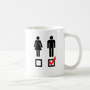 ICH MAG JUNGEN KAFFEETASSE