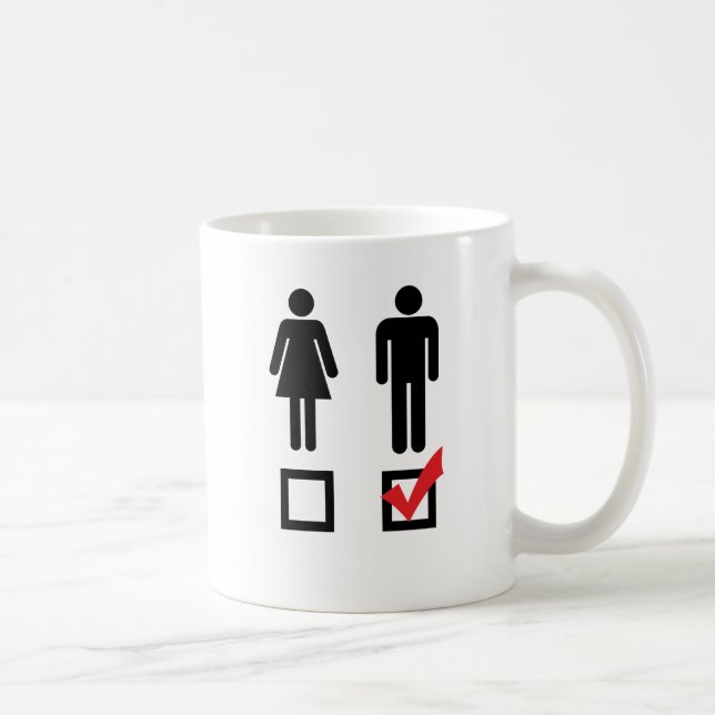 ICH MAG JUNGEN KAFFEETASSE (Rechts)