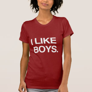 ICH MAG JUNGEN T-Shirt
