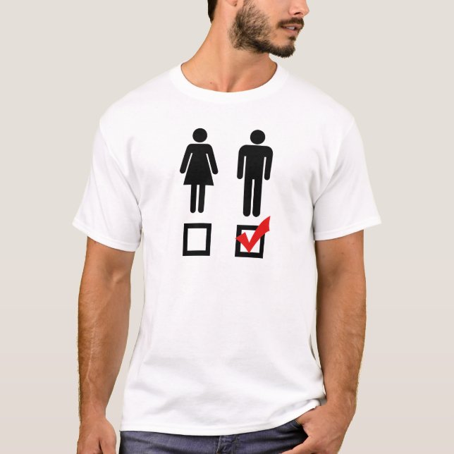 Ich mag Jungen-T - Shirt (Vorderseite)