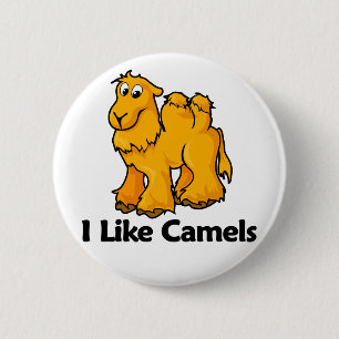 Ich mag Kamele Button