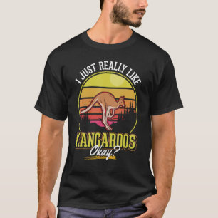 Ich mag Kangaroos Australian Kangaroo T-Shirt