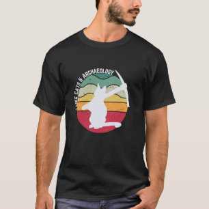Ich mag Katzen und Archäologie - Katze - Lustige A T-Shirt