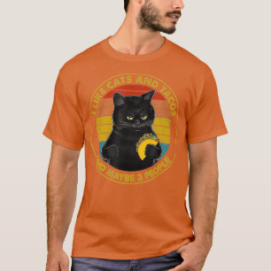 Ich mag Katzen und Tacos und vielleicht 3 Leute T-Shirt