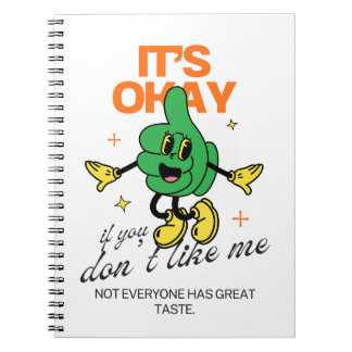 Ich mag keinen Handschuh Notizblock